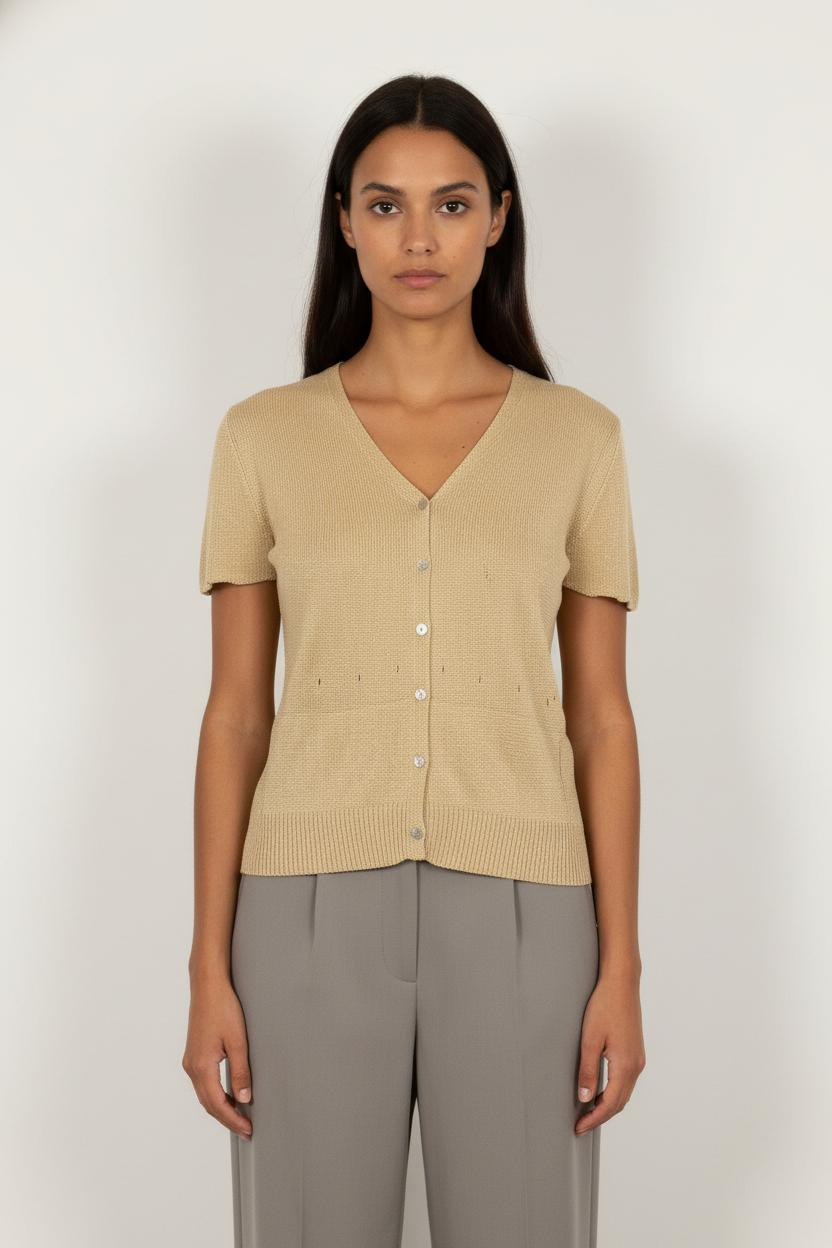 Cardigan Beige - Taille S/36