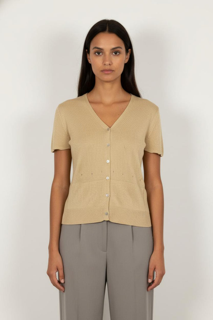 Cardigan Beige - Taille S/36