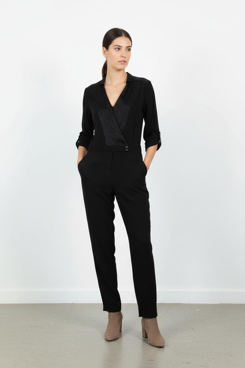 Combinaison Noire - Taille M/38 de la marque IKKS | PARAD49469 - Vendu par Paradigme - Image 1