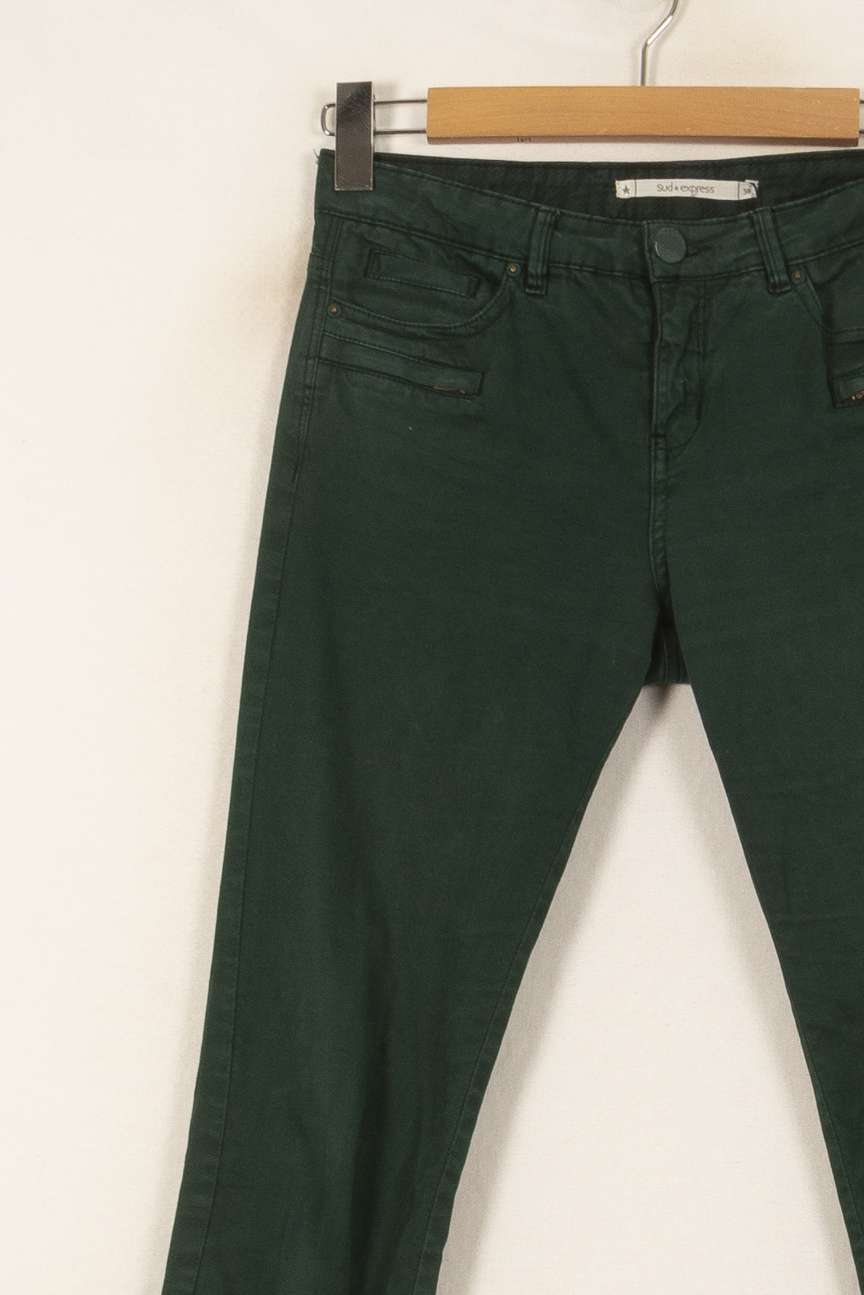 Jean Vert - Taille M/38 de la marque Sud express | PARAD49470 - Vendu par Paradigme - Image 3