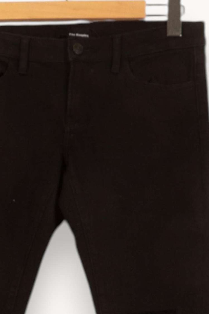 Jean Slim Noir - Taille L/40 de la marque The Kooples | PARAD49473 - Vendu par Paradigme - Image 3