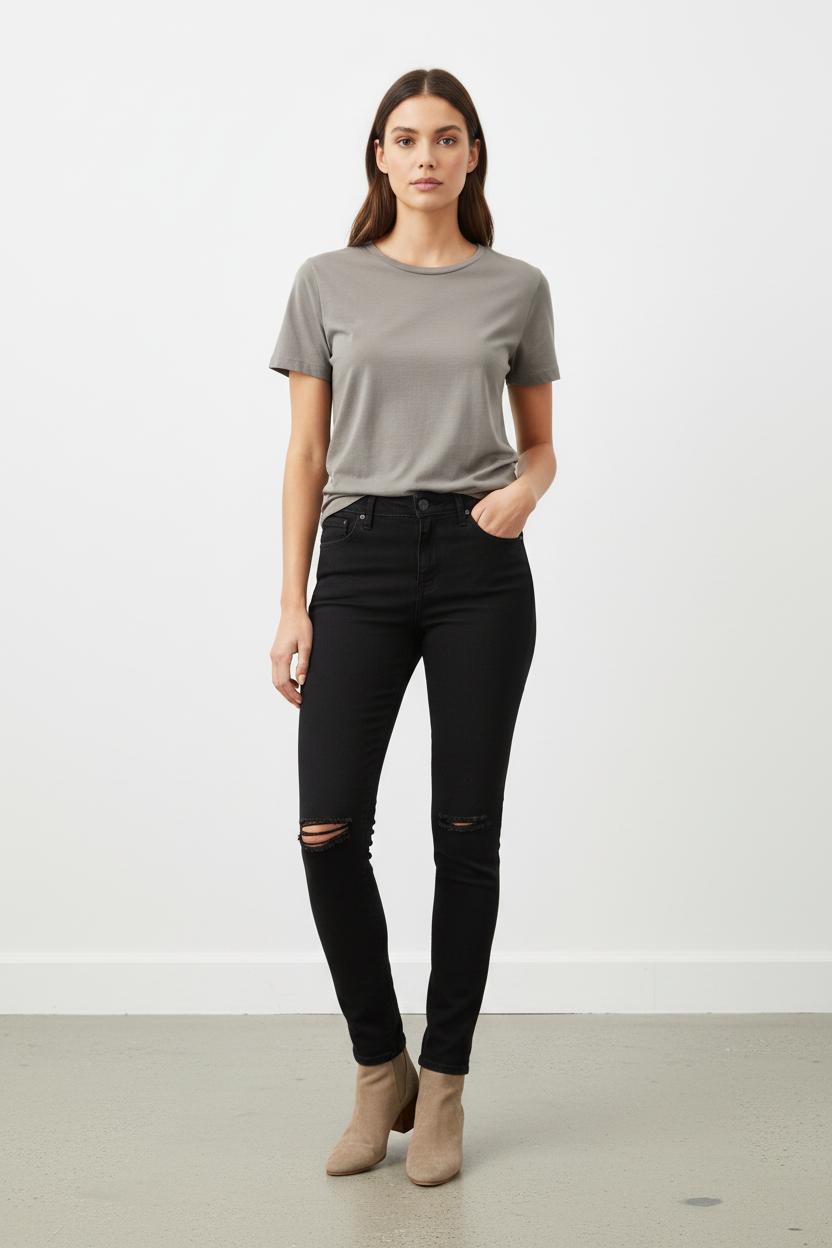 Jean Slim Noir - Taille L/40