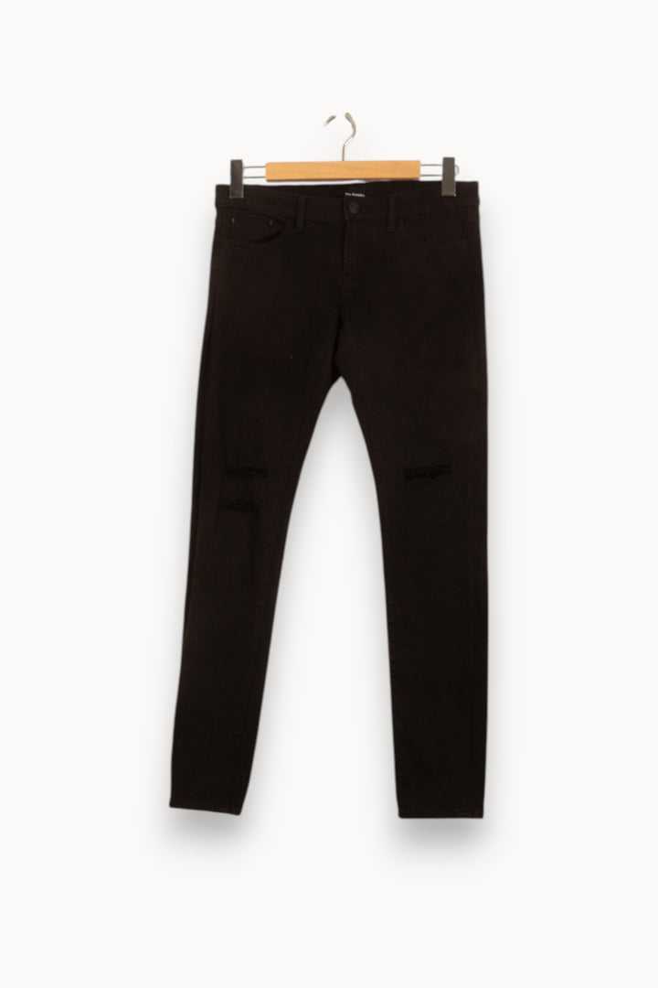 Jean Slim Noir - Taille L/40 de la marque The Kooples | PARAD49473 - Vendu par Paradigme - Image 2