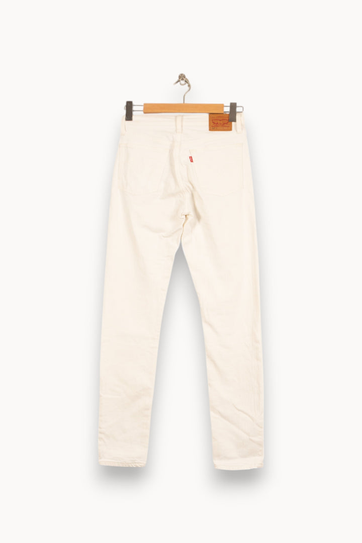 Jean Droit Blanc - Taille S/36 de la marque Levi's | PARAD49482 - Vendu par Paradigme - Image 4