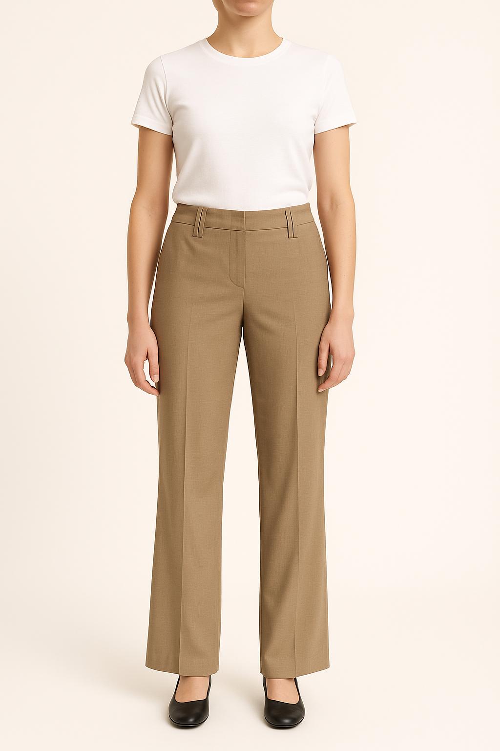 Pantalon De Tailleur Beige - Taille L/40 de la marque Maison 123 | PARAD49494 - Vendu par Paradigme - Image 1