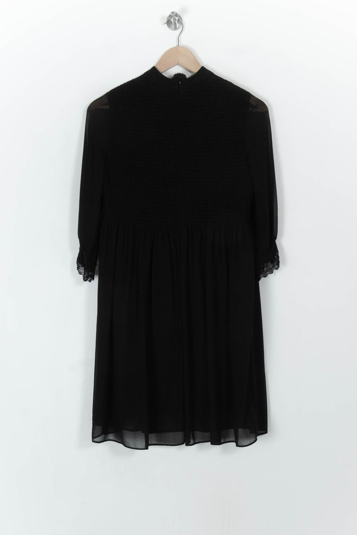 Robe Midi Noire - Taille S/36 de la marque Sandro | PARAD49505 - Vendu par Paradigme - Image 5