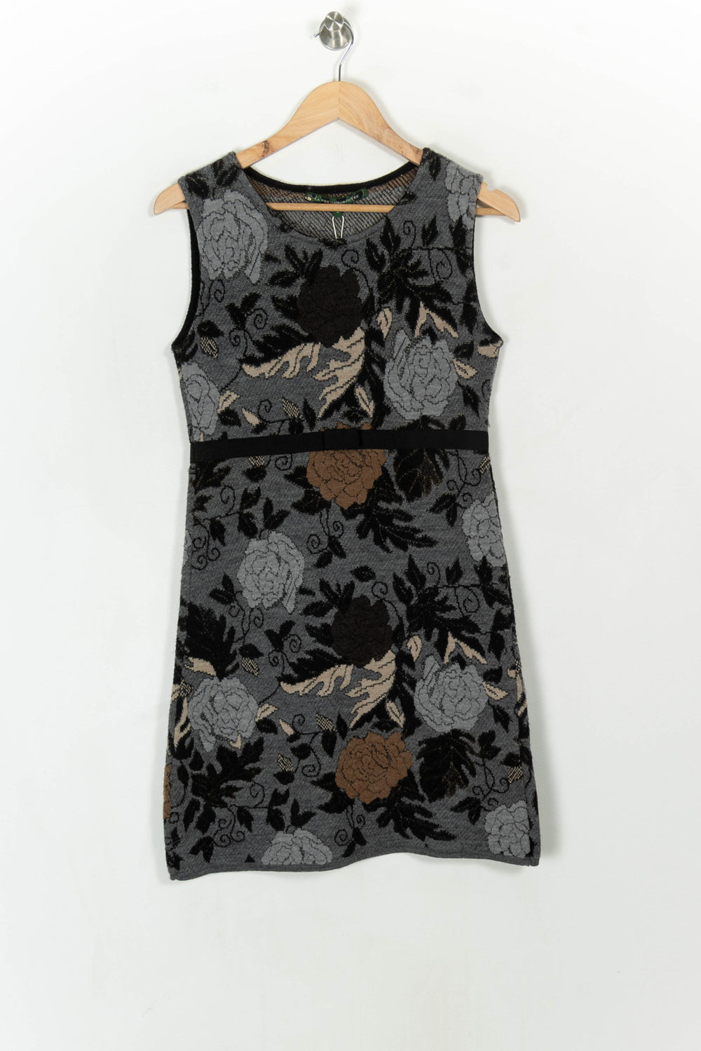 Robe Grise et Noire - Taille L/40 de la marque La Fée Maraboutée | PARAD49519 - Vendu par Paradigme - Image 2