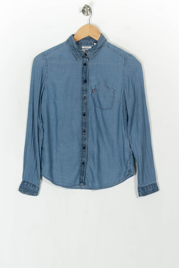 Chemise en Jean Bleu
 - Taille XS/34 de la marque Levi&