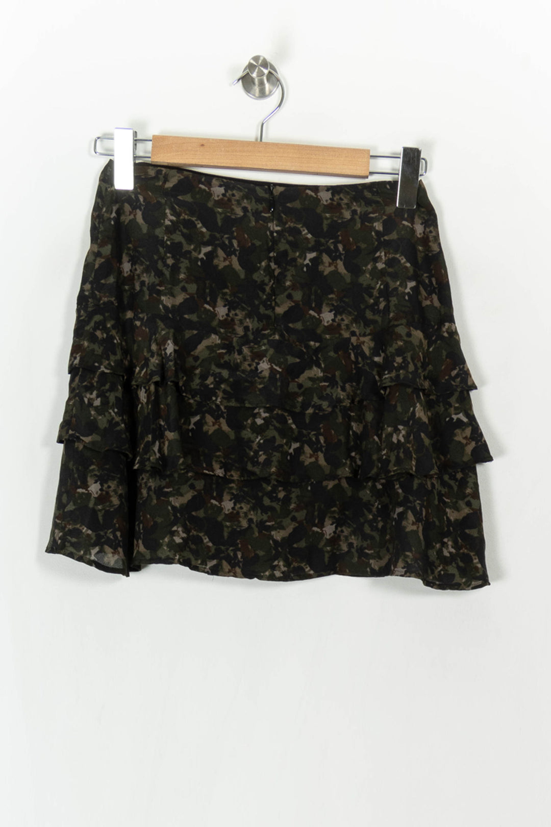 Jupe Volantée Verte et Noire - Taille XS/34 de la marque IKKS | PARAD49543 - Vendu par Paradigme - Image 5