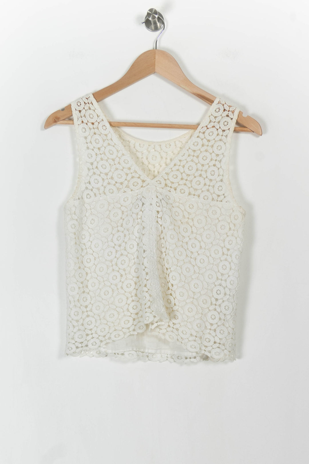 Débardeur Blanc - Taille S/36 de la marque Comptoir des Cotonniers | PARAD49556 - Vendu par Paradigme - Image 4