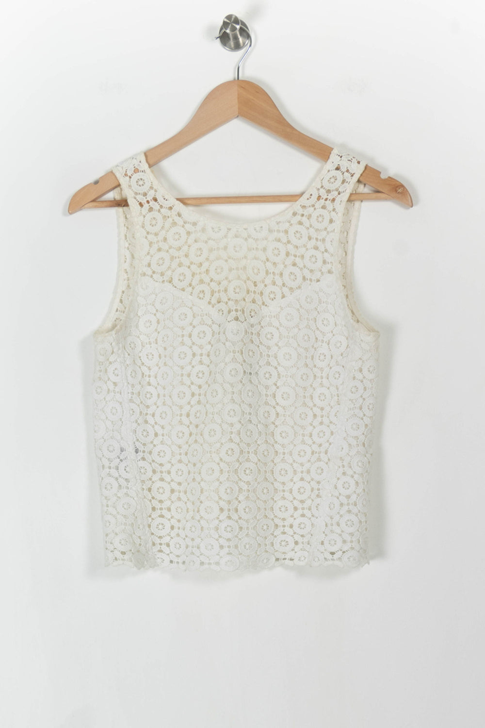 Débardeur Blanc - Taille S/36 de la marque Comptoir des Cotonniers | PARAD49556 - Vendu par Paradigme - Image 2