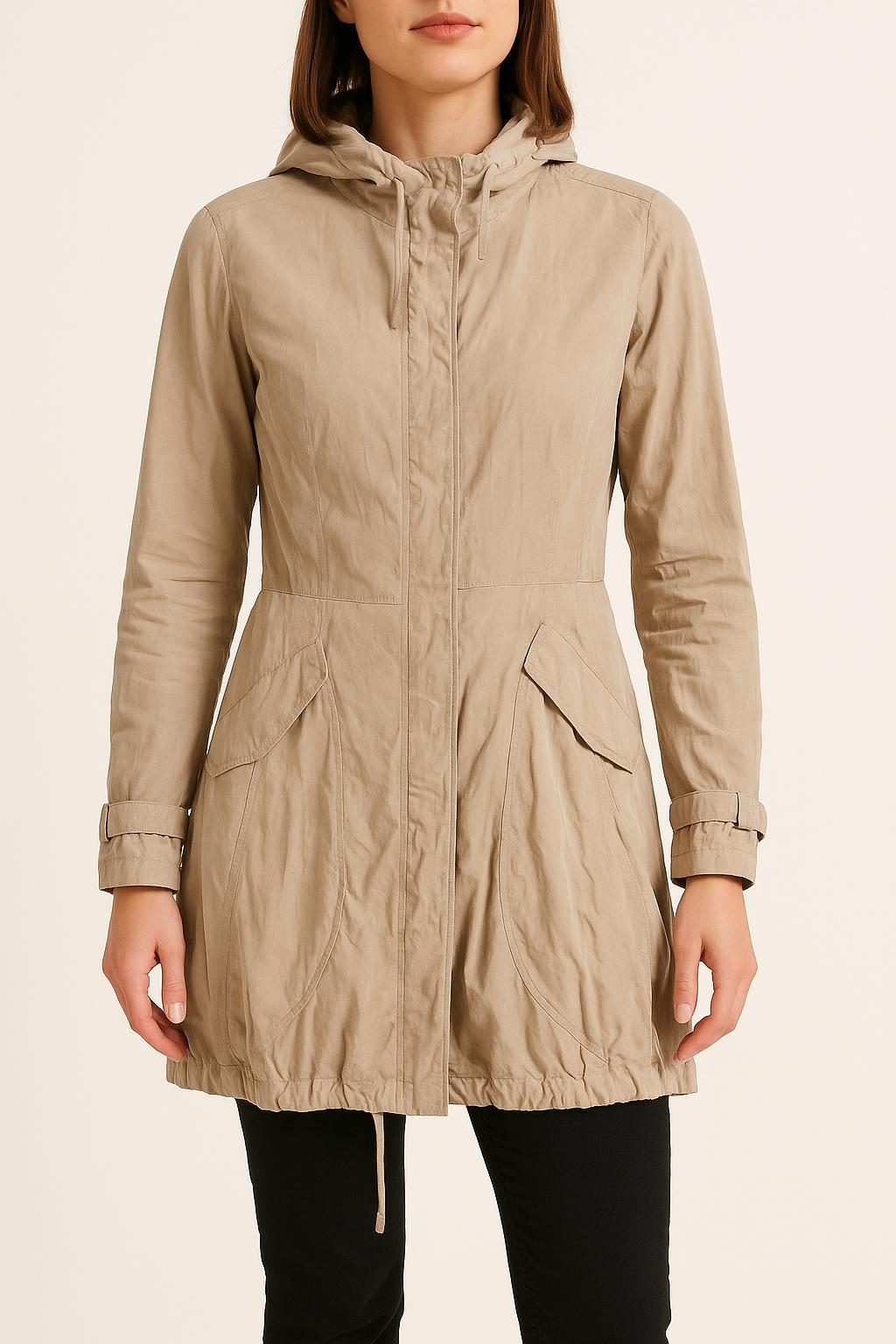 Parka Beige - Taille M/38 de la marque ZAPA | PARAD49563 - Vendu par Paradigme - Image 1