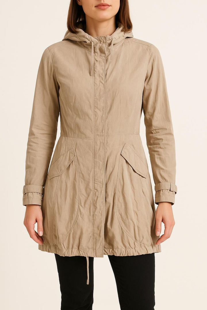 Parka Beige - Taille M/38 de la marque ZAPA | PARAD49563 - Vendu par Paradigme - Image 1