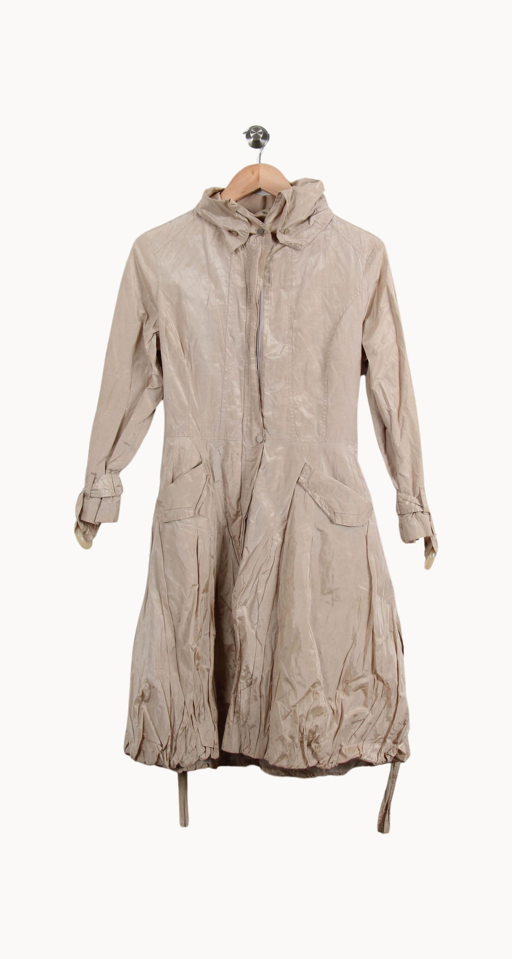 Parka Beige - Taille M/38 de la marque ZAPA | PARAD49563 - Vendu par Paradigme - Image 2