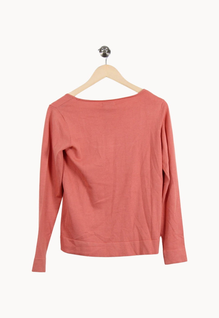 Pull Orange - Taille S/36 de la marque Galeries Lafayette | PARAD49571 - Vendu par Paradigme - Image 4
