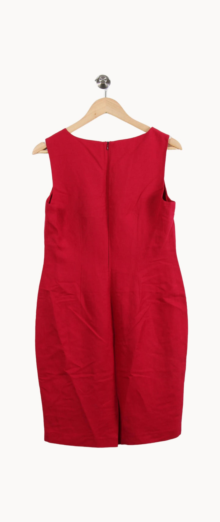 Robe Droite Rouge - Taille XL/42 de la marque ZAPA | PARAD49577 - Vendu par Paradigme - Image 4