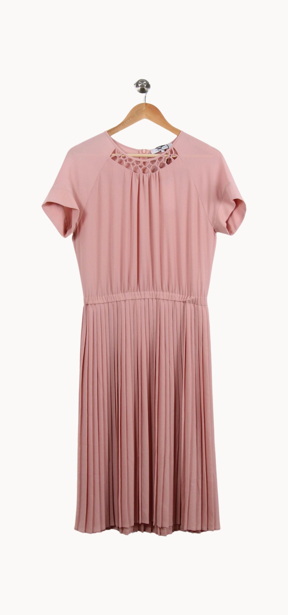 Robe Plissée Rose - Taille L/40 de la marque Gerard Darel | PARAD49579 - Vendu par Paradigme - Image 2