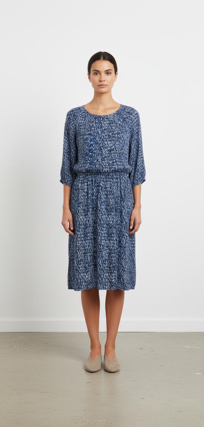 Robe Midi Bleue - Taille M/38