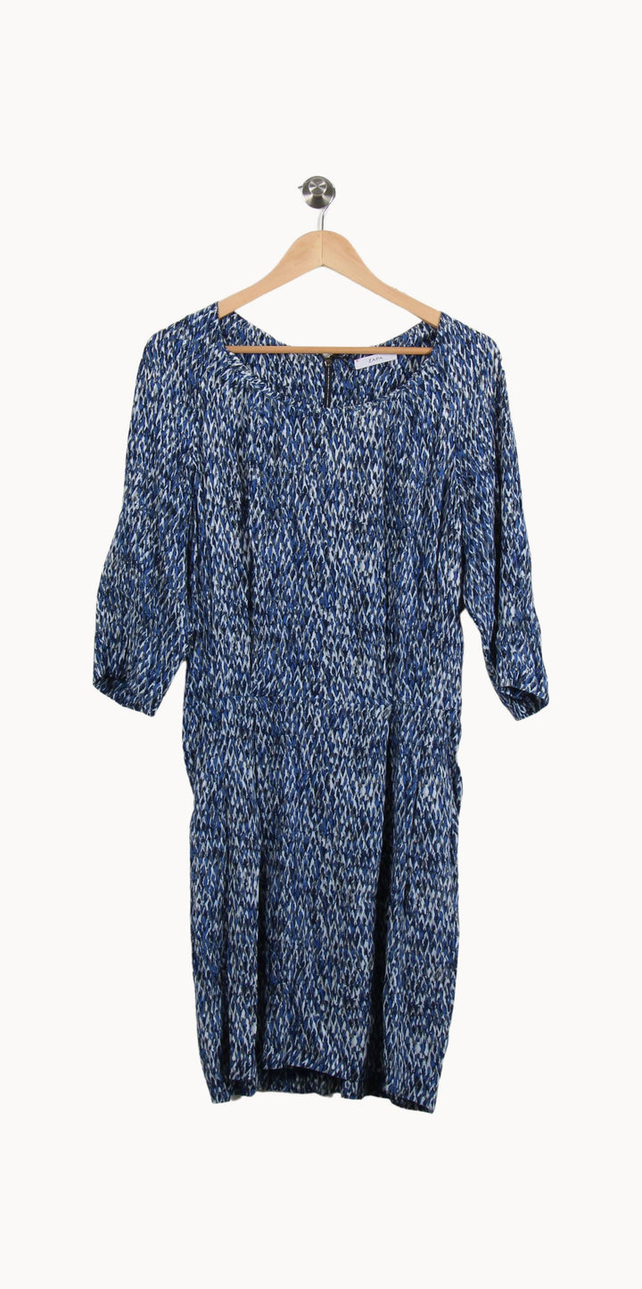 Robe Midi Bleue - Taille M/38 de la marque ZAPA | PARAD49581 - Vendu par Paradigme - Image 2
