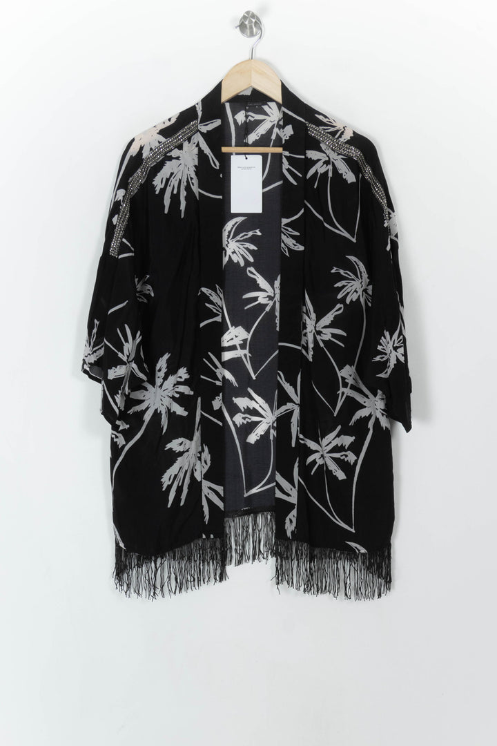 Kimono Noir et Blanc - Taille T.U. de la marque IKKS | PARAD49591 - Vendu par Paradigme - Image 2