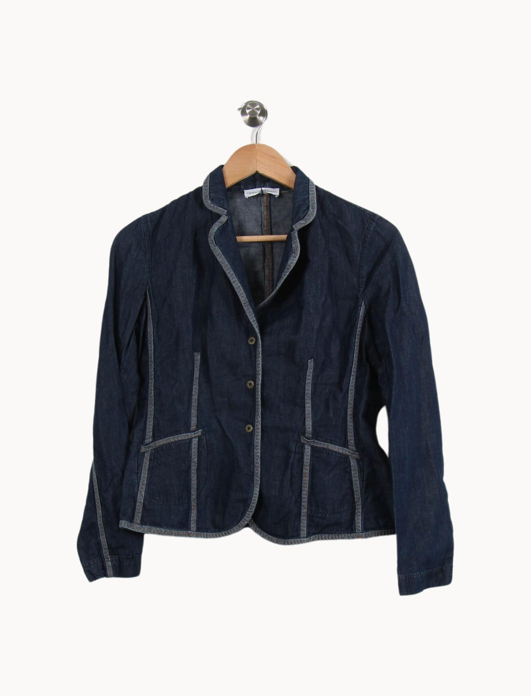 Veste Bleue - Taille M/38 de la marque Gerard Darel | PARAD49593 - Vendu par Paradigme - Image 2