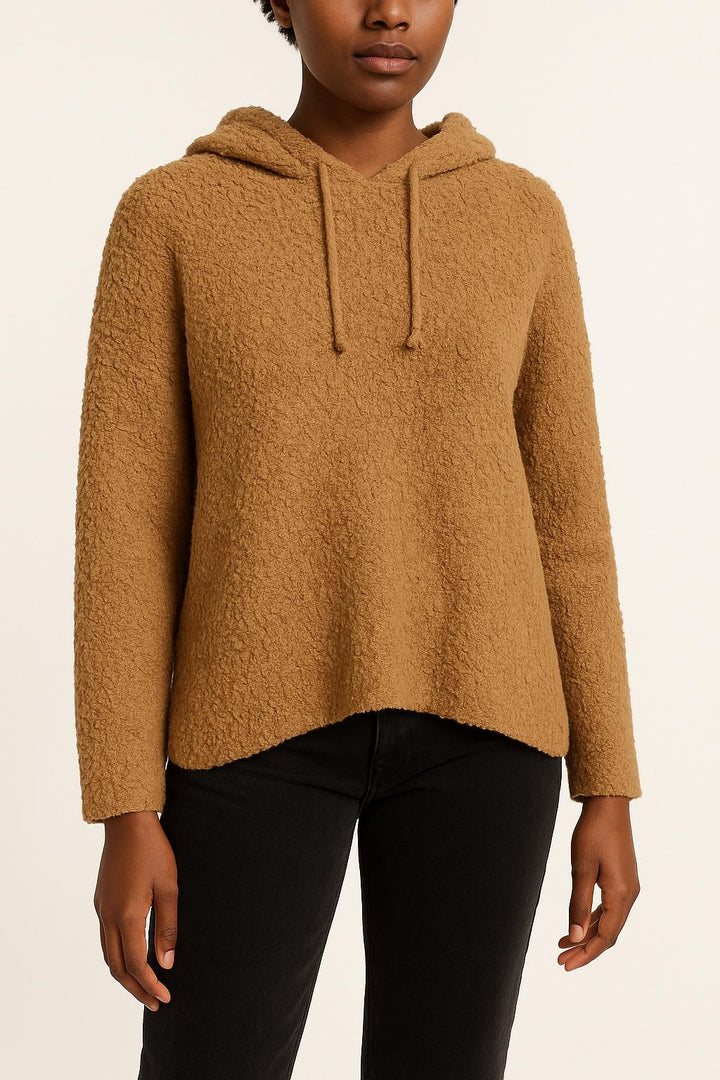 Sweat à Capuche Marron - Taille S/36 de la marque Sandro | PARAD49599 - Vendu par Paradigme - Image 1
