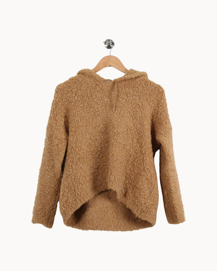 Sweat à Capuche Marron - Taille S/36 de la marque Sandro | PARAD49599 - Vendu par Paradigme - Image 2