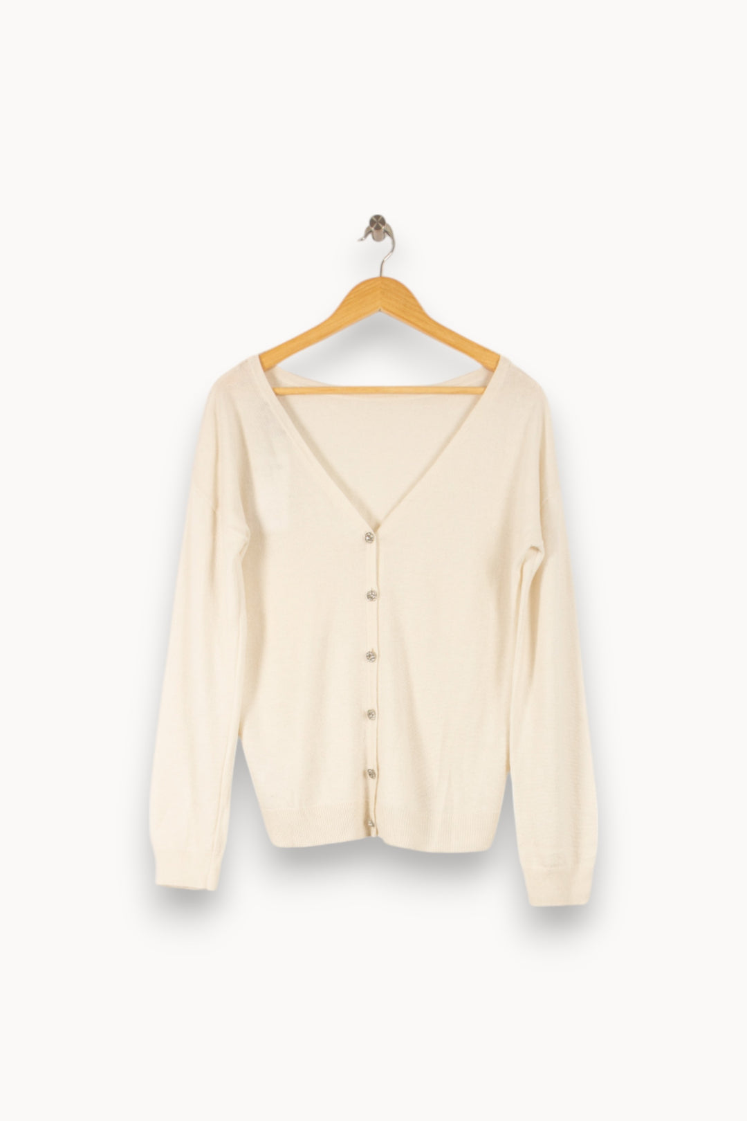 Pull Beige - Taille M/38 de la marque Caroll | PARAD49605 - Vendu par Paradigme - Image 4