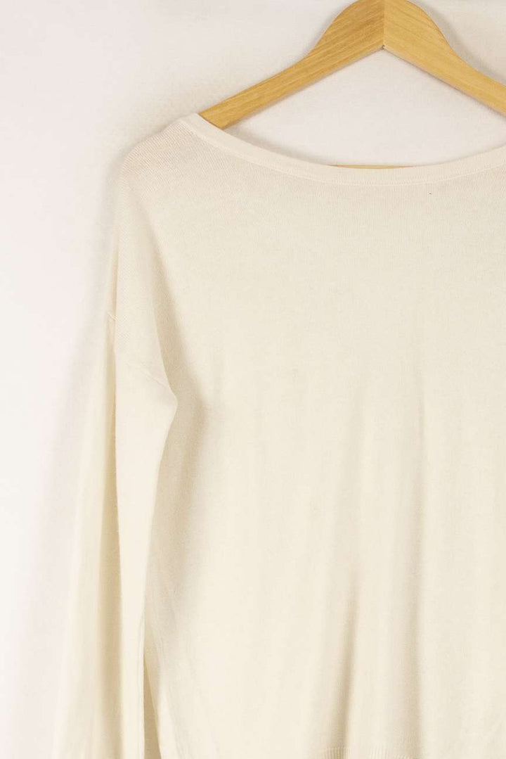 Pull Beige - Taille M/38 de la marque Caroll | PARAD49605 - Vendu par Paradigme - Image 3