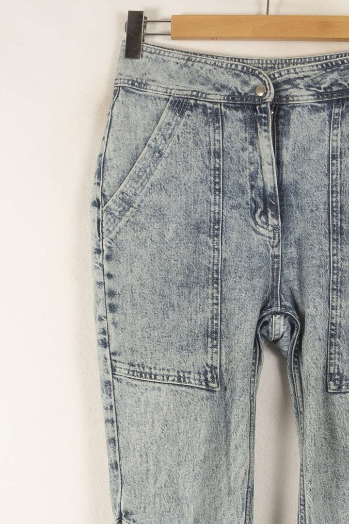 Jean Bleu - Taille S/36 de la marque ba&sh | PARAD49619 - Vendu par Paradigme - Image 3