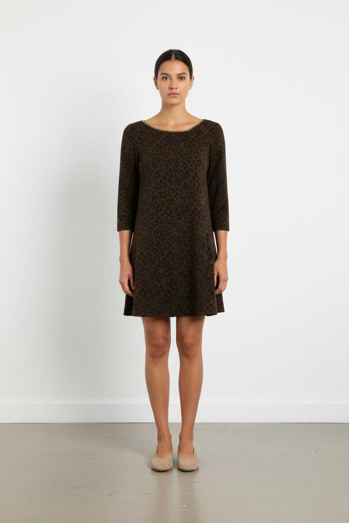 Robe Courte Marron - Taille S/36