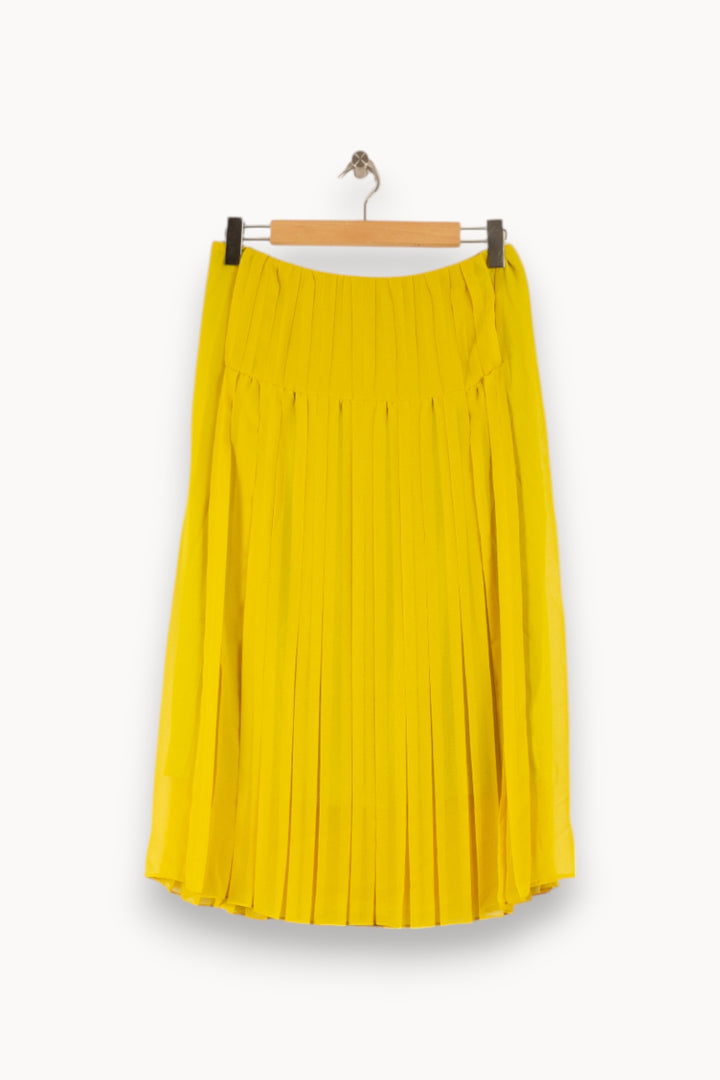 Jupe Plissée Jaune - Taille M/38 de la marque See By Chloé | PARAD49627 - Vendu par Paradigme - Image 4