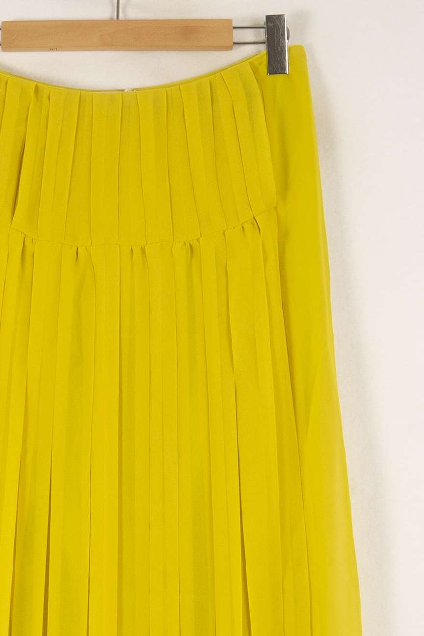 Jupe Plissée Jaune - Taille M/38 de la marque See By Chloé | PARAD49627 - Vendu par Paradigme - Image 3