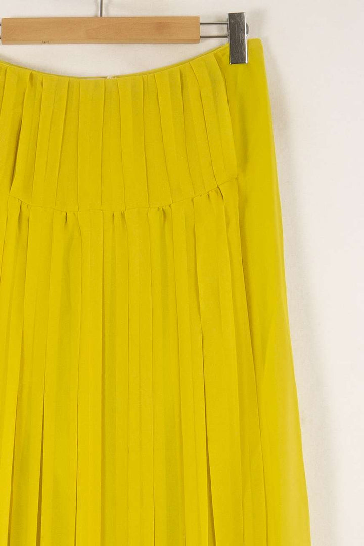 Jupe Plissée Jaune - Taille M/38 de la marque See By Chloé | PARAD49627 - Vendu par Paradigme - Image 3