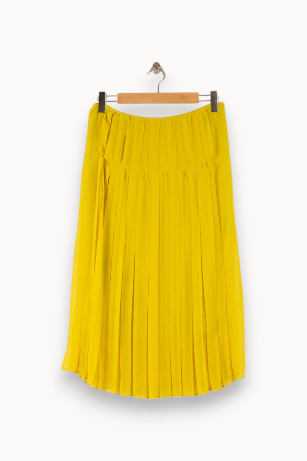 Jupe Plissée Jaune - Taille M/38 de la marque See By Chloé | PARAD49627 - Vendu par Paradigme - Image 2