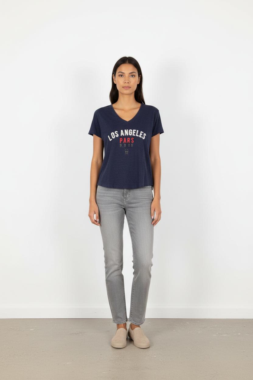 Tee-shirt Bleu - Taille L/40