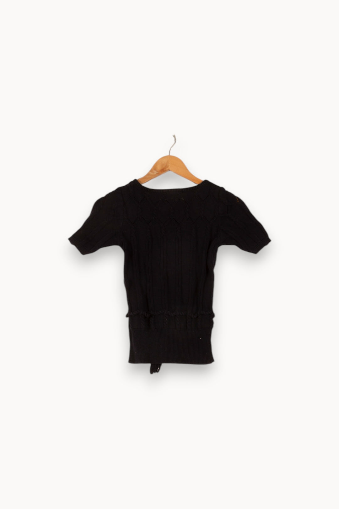Pull Noir - Taille XS/34 de la marque Sessùn | PARAD49632 - Vendu par Paradigme - Image 4
