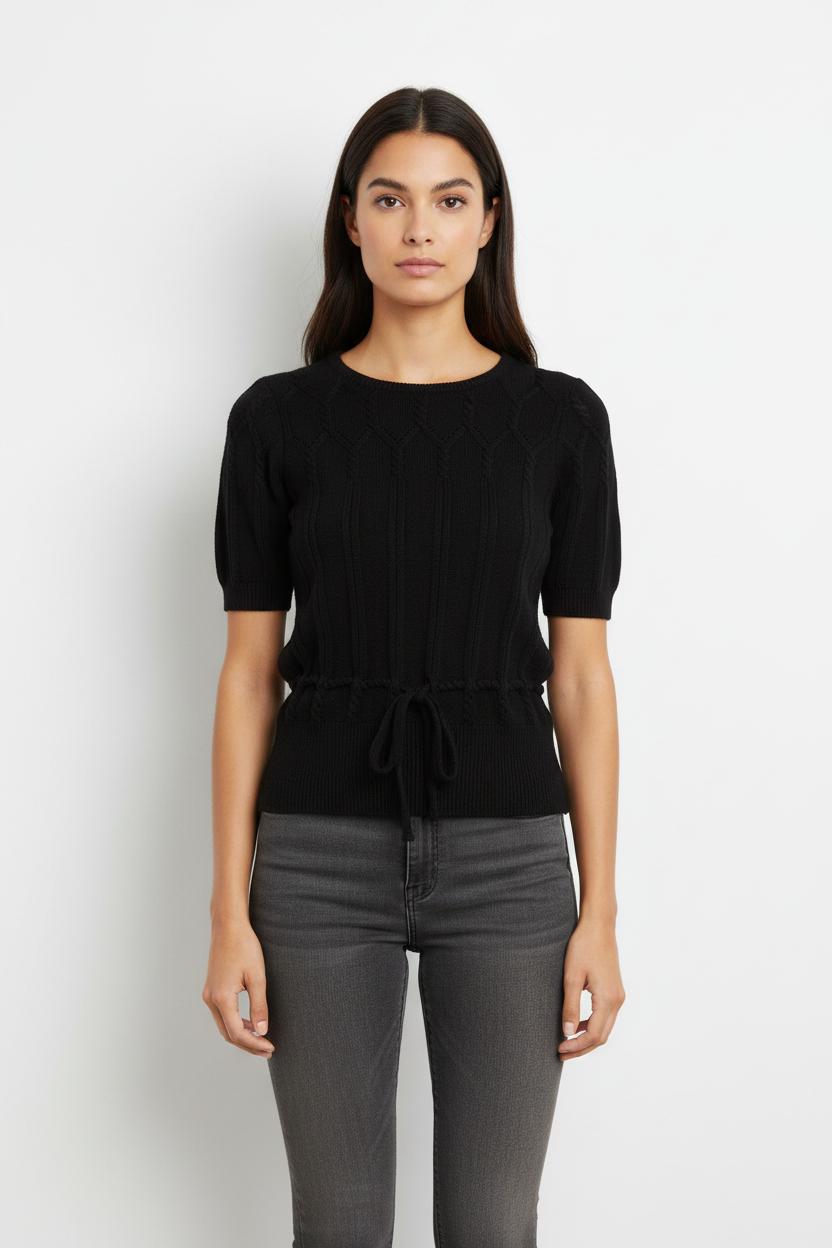 Pull Noir - Taille XS/34