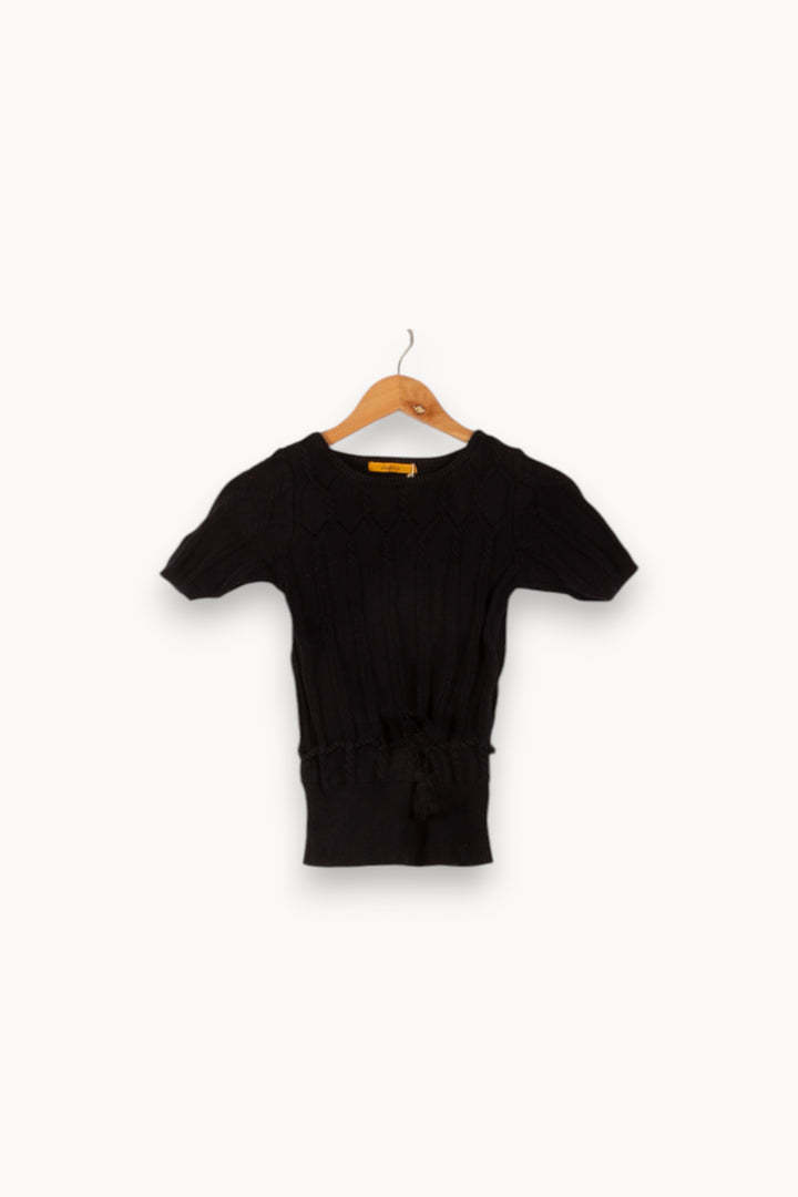 Pull Noir - Taille XS/34 de la marque Sessùn | PARAD49632 - Vendu par Paradigme - Image 2