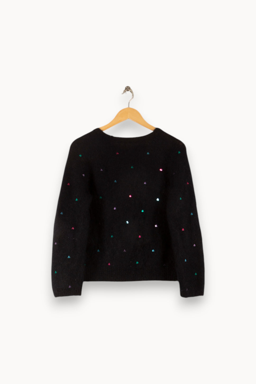 Pull Noir - Taille S/36 de la marque Des petits hauts | PARAD49634 - Vendu par Paradigme - Image 4