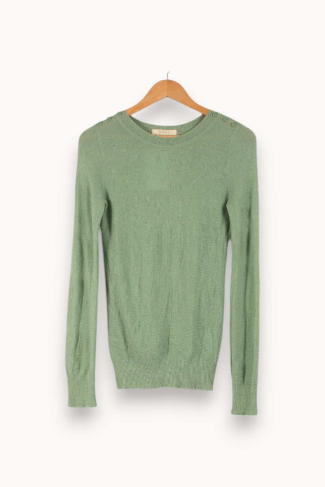 Pull Vert - Taille S/36 de la marque Sessùn | PARAD49638 - Vendu par Paradigme - Image 2