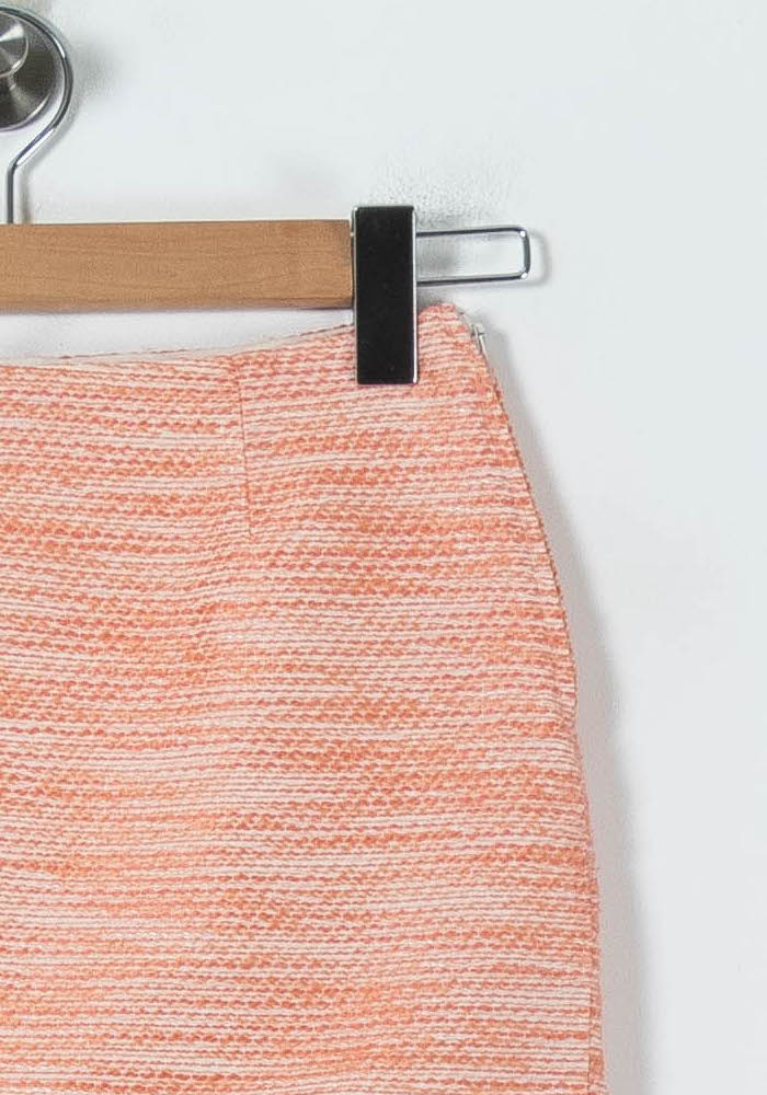 Jupe Courte Rose et Blanche - Taille XS/34 de la marque Sessùn | PARAD49639 - Vendu par Paradigme - Image 3