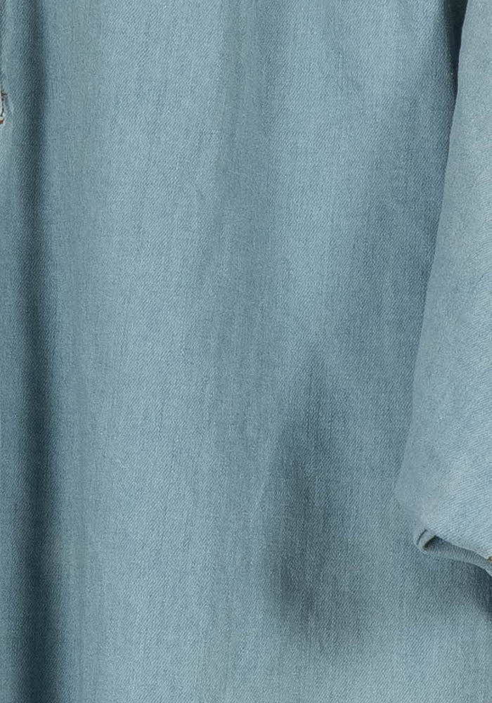 Robe Chemise Bleue - Taille M/38 de la marque Manoush | PARAD49642 - Vendu par Paradigme - Image 3