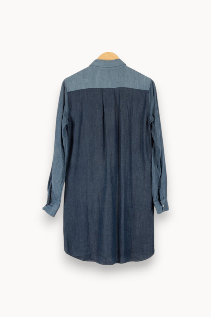 Robe Chemise Bleu - Taille M/38 de la marque Paul & Joe Sister | PARAD49643 - Vendu par Paradigme - Image 4