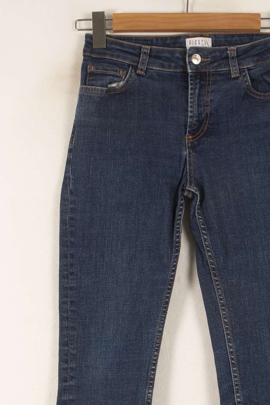 Jean Bleu - Taille M/38 de la marque Claudie Pierlot | PARAD49659 - Vendu par Paradigme - Image 3