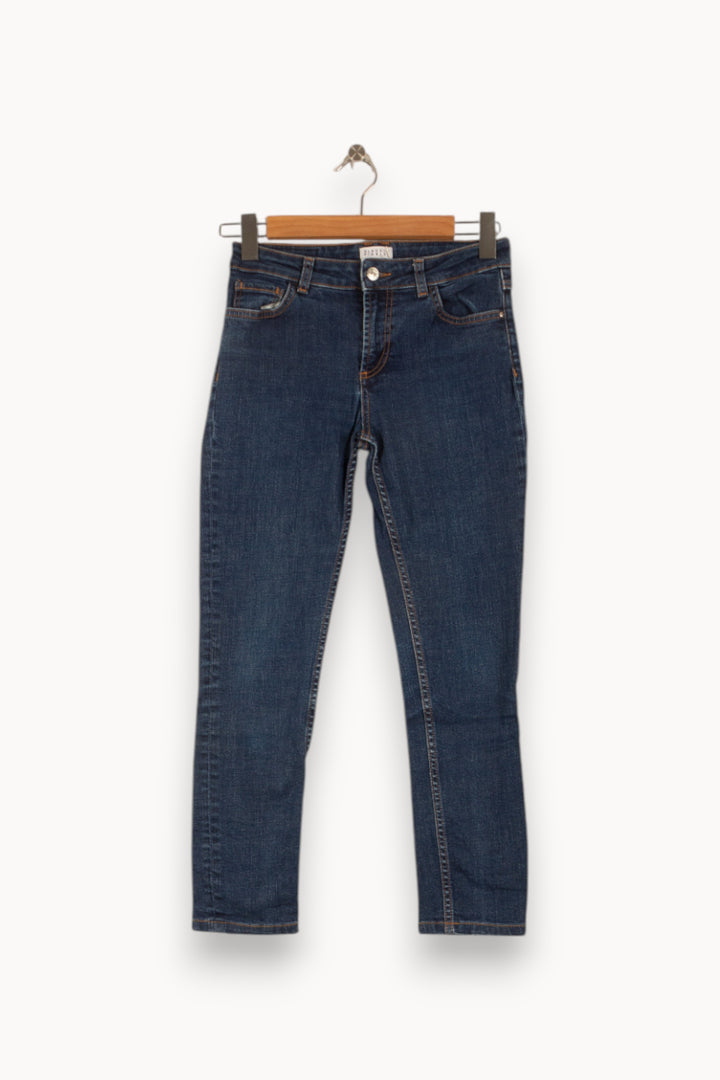 Jean Bleu - Taille M/38 de la marque Claudie Pierlot | PARAD49659 - Vendu par Paradigme - Image 2