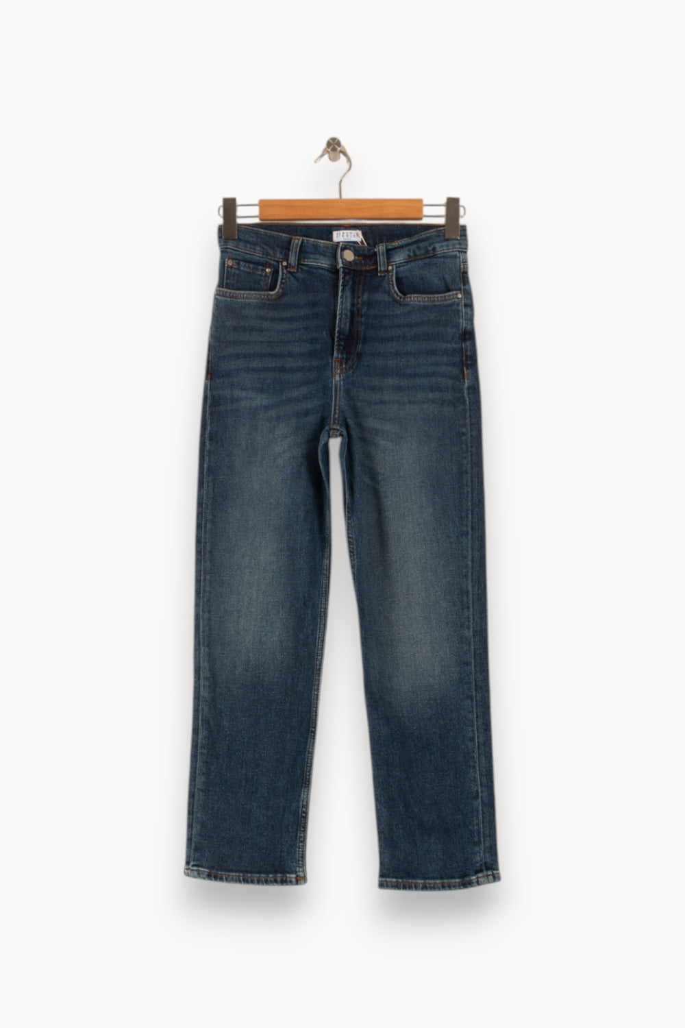 Jean Bleu - Taille M/38 de la marque Claudie Pierlot | PARAD49660 - Vendu par Paradigme - Image 2