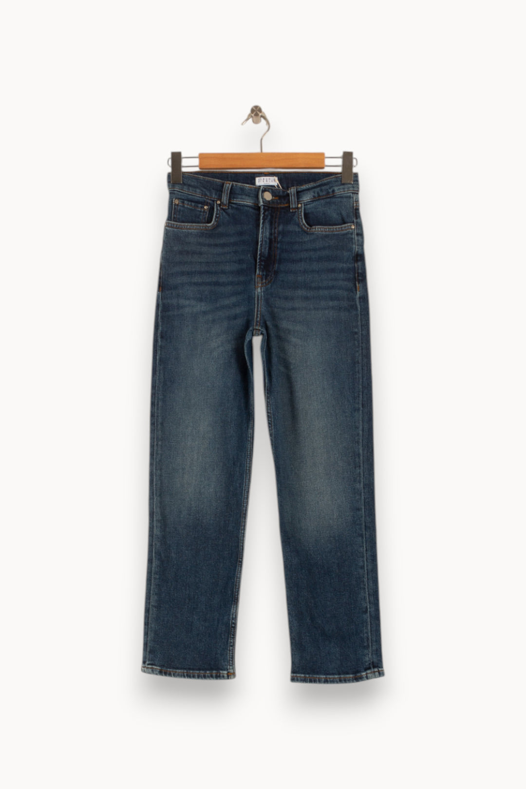 Jean Bleu - Taille M/38 de la marque Claudie Pierlot | PARAD49660 - Vendu par Paradigme - Image 2