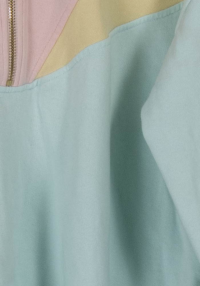 Sweat à Capuche Rose Jaune et Bleu - Taille M/38 de la marque Sézane | PARAD49668 - Vendu par Paradigme - Image 3