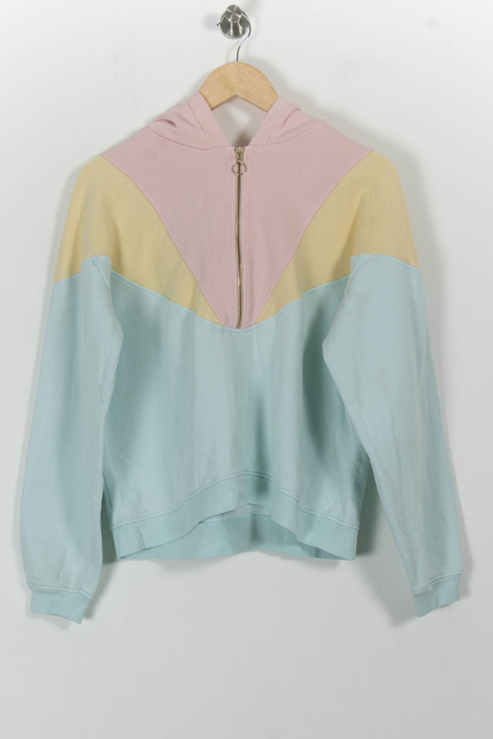 Sweat à Capuche Rose Jaune et Bleu - Taille M/38 de la marque Sézane | PARAD49668 - Vendu par Paradigme - Image 2